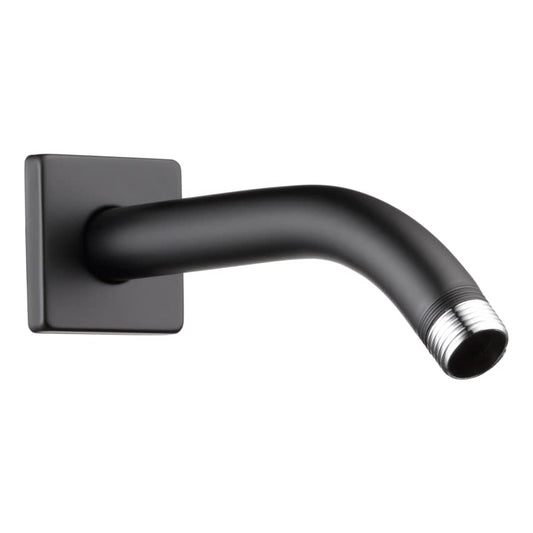 Essential 7" Wall Mounted Shower Arm and Square Flange