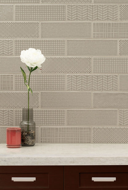 Urbano Warm Concrete 3d Mix Tile
