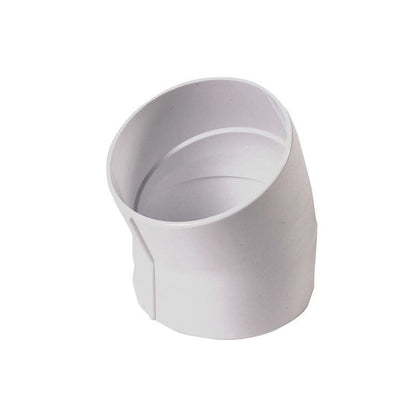 22.5 Deg Elbow, 4 in, Hub, Styrene