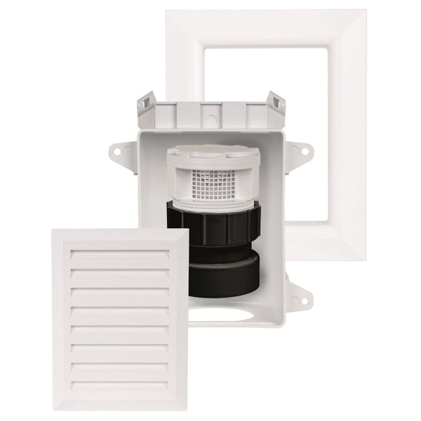 TurboVent™ Automatic Air Vent, 1-1/2 or 2 in, Hub, ABS