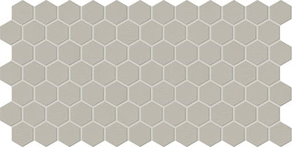 Keystones Desert Gray Hexagon 2X2 Matte