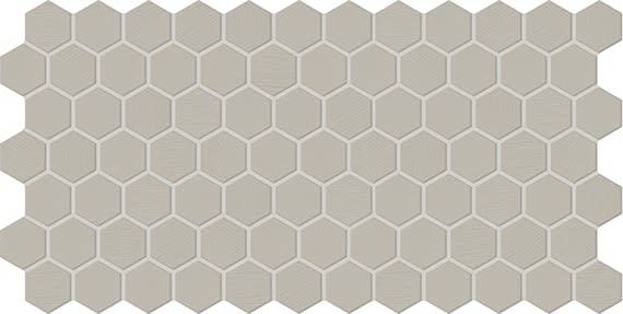 Keystones Desert Gray Hexagon 2X2 Matte