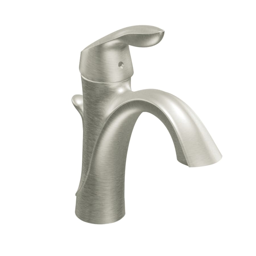 Single Handle Single Hole Bathroom Faucet from the Eva Collection (Valve Included)