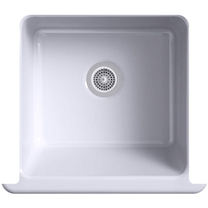 Whitehaven 23-1/2" Undermount Single Basin Cast Iron Kitchen Sink