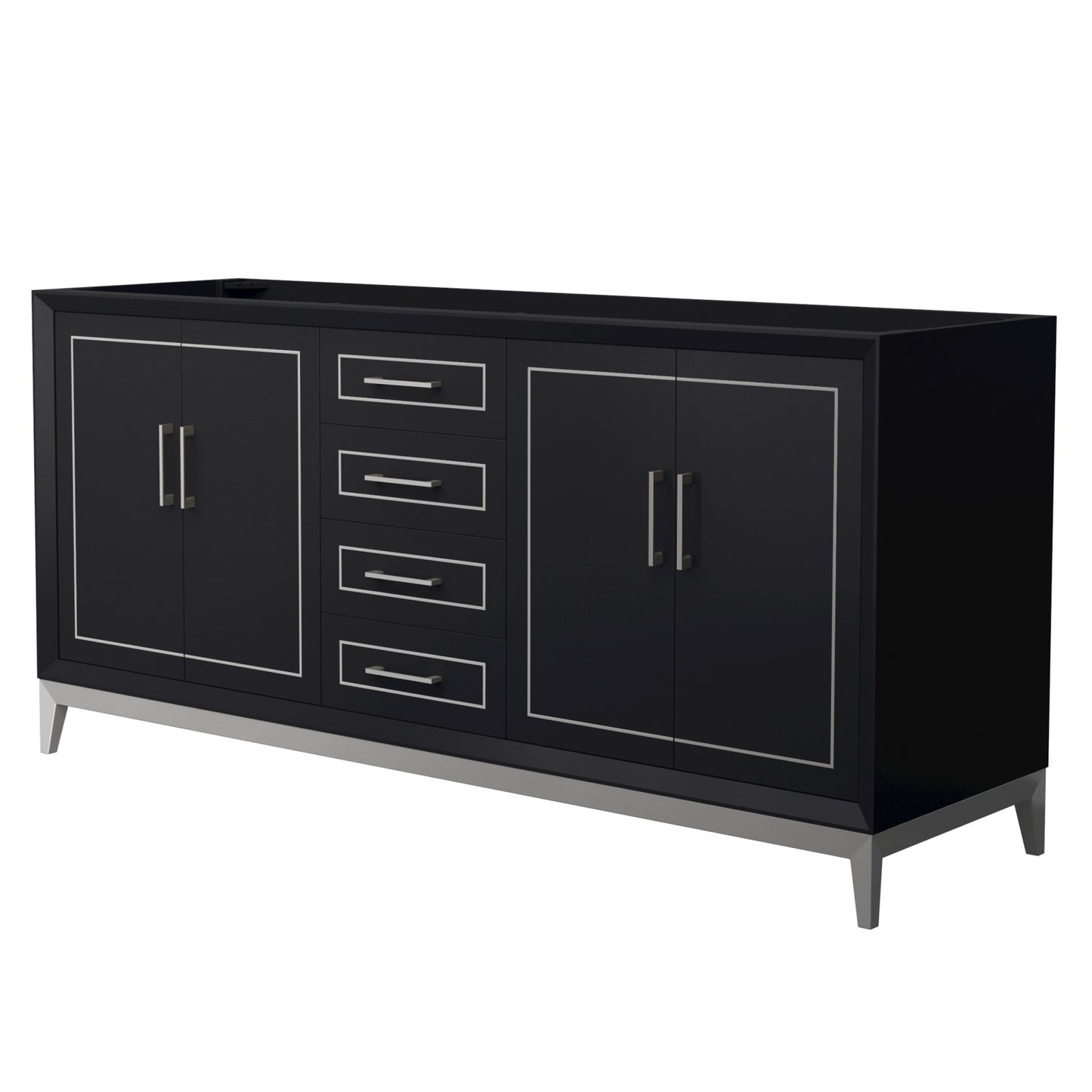 Marlena Double Bathroom Vanity - 71.75W x 34.5H x 21.75D