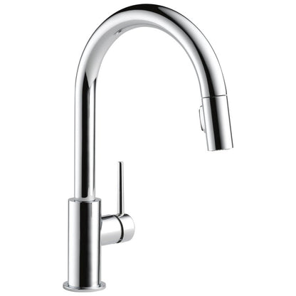 Trinsic® Kitchen Faucet, Deck Mount, ADA, 1 Lever Handle, 1-Hole, Chrome