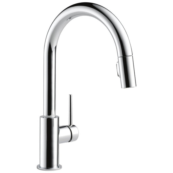 Trinsic® Kitchen Faucet, Deck Mount, ADA, 1 Lever Handle, 1-Hole, Chrome
