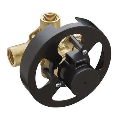 M-Pact® Rough-In Valve, 1/2 in IPS Inlet x 1/2 in IPS Outlet, Brass Body