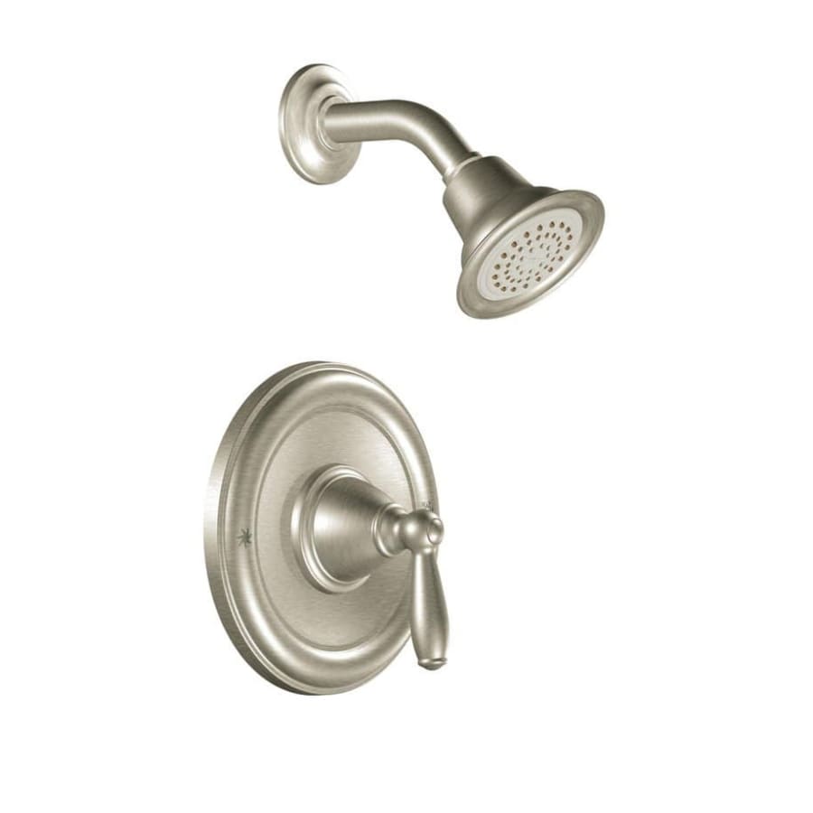 Single Handle Posi-Temp Pressure Balanced Shower Trim with Shower Head from the Brantford Collection (Less Valve)