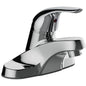Leverage Centerset Lavatory Faucet, ADA, 1 Handle, 2-Hole, 1.2 gpm, Polished Chrome