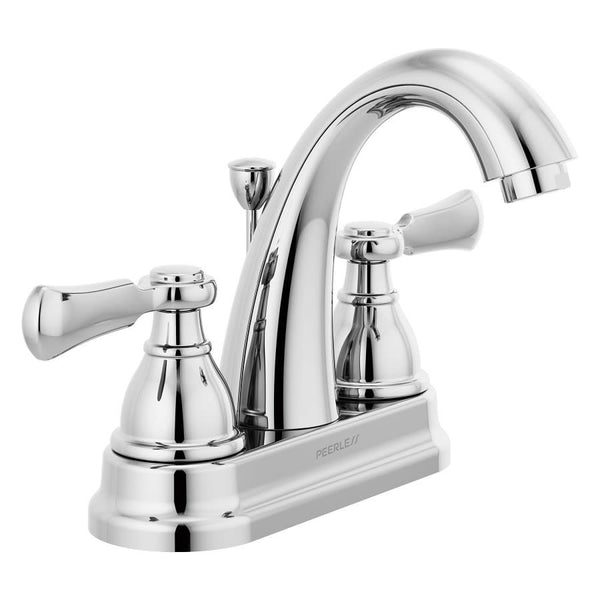 Elmhurst™ Centerset Lavatory Faucet, ADA, 2 Handle, 3-Hole, 1 gpm, Polished Chrome