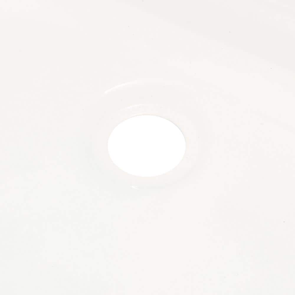 Aloha 60 in. x 30 in. Soaking Bathtub with Right Drain in White