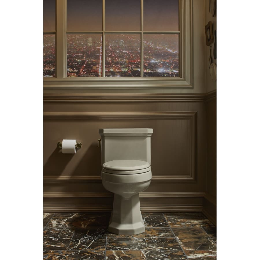 Kathryn 1.28 GPF One-Piece Elongated Comfort Height Toilet with AquaPiston Technology - Seat Included