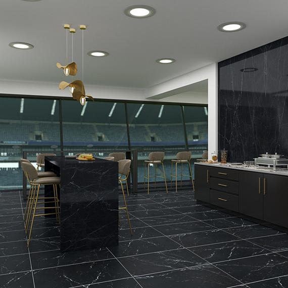 Mystone Moon Anthracite Square 24X24 Matte
