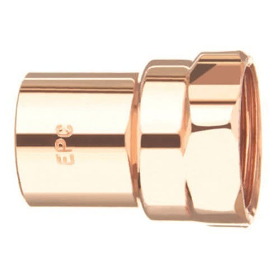 Female Adapter, 1-1/2 in, C x FNPT, Copper