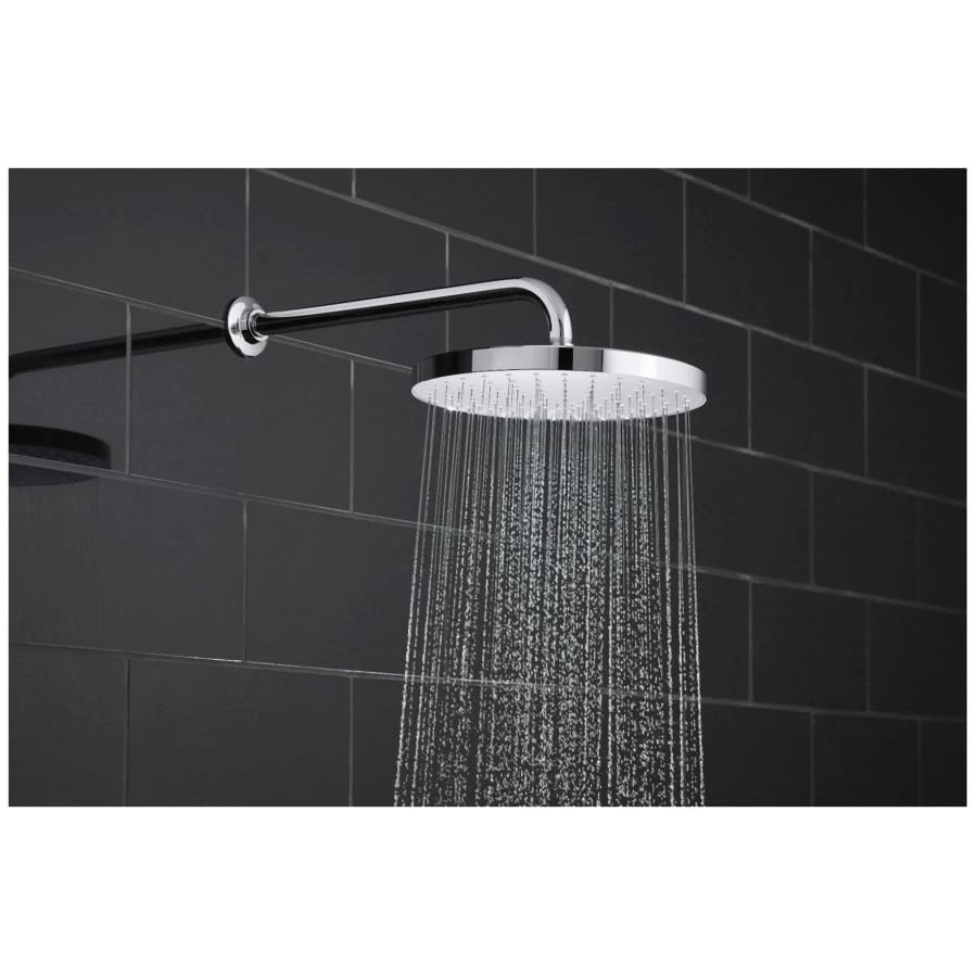 Awaken 1.75 GPM Rain Shower Head with MasterClean Spray face