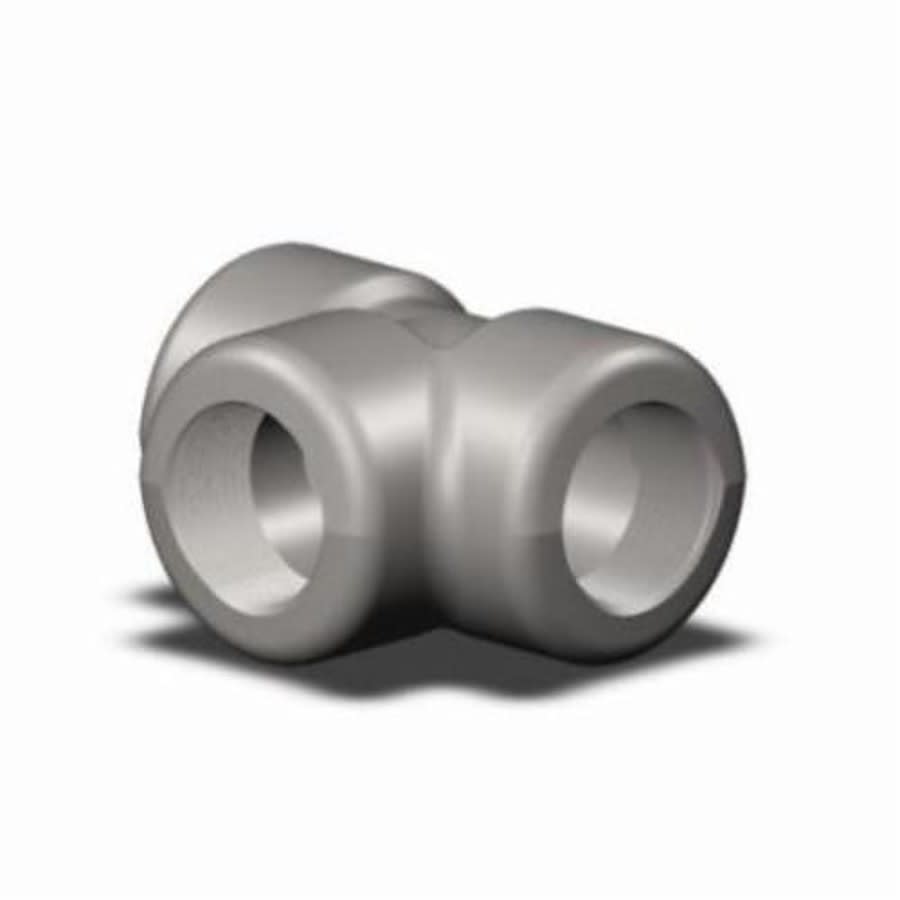Tee, 2 in, Socket Weld, SCH 80/XH, Forged Steel, 3000 lb