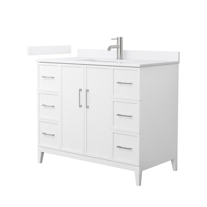 Elan Single Bathroom Vanity - 42W x 35H x 22D