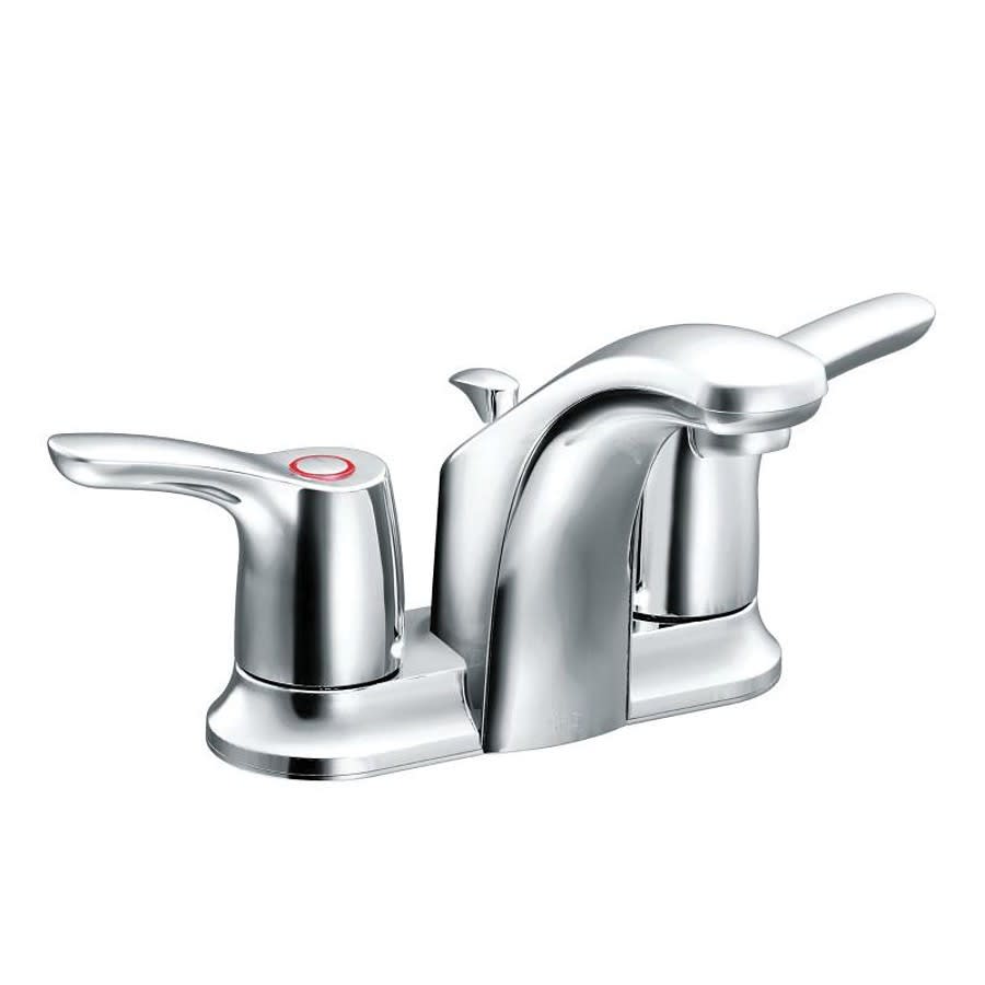 Baystone™ Centerset Lavatory Faucet, ADA, 2 Handle, 2-Hole, 1.2 gpm, Chrome