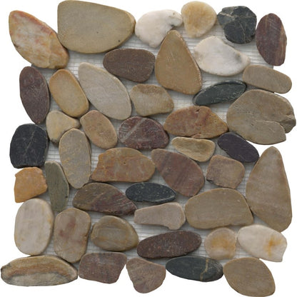 FLAT RIVERA PEBB 4C 12X12 MSH
