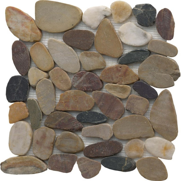 FLAT RIVERA PEBB 4C 12X12 MSH