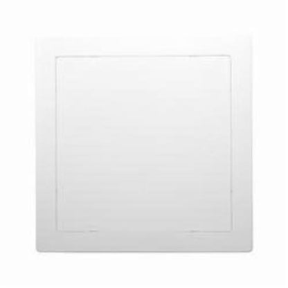 Plastic Access Door, Push Lock, 14 x 14 in, Polystyrene, Primer Coated
