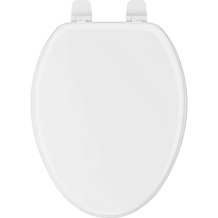 Elongated Closed-Front Toilet Seat and Lid