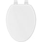 Elongated Closed-Front Toilet Seat and Lid