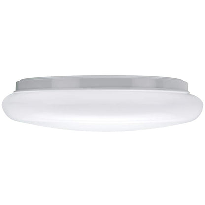 12 in. Round LED Flush Mount Ceiling Light 1000 Lumens Closet Bathroom Lighting Hallway 120-277 Volt 4000K Bright White