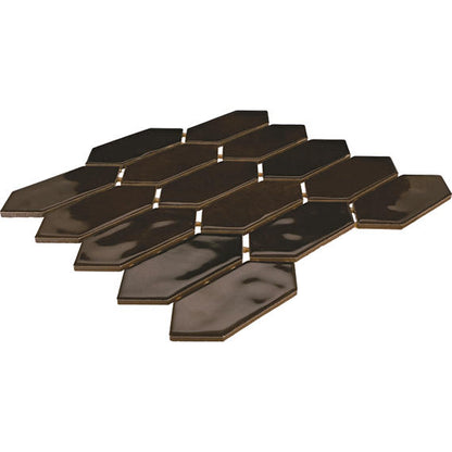 Studio Haven Espresso Square, Handcrafted 4X4 Glossy