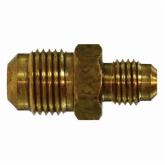 Union, 5/8 x 1/2 in, Flare, Brass, Rough Brass