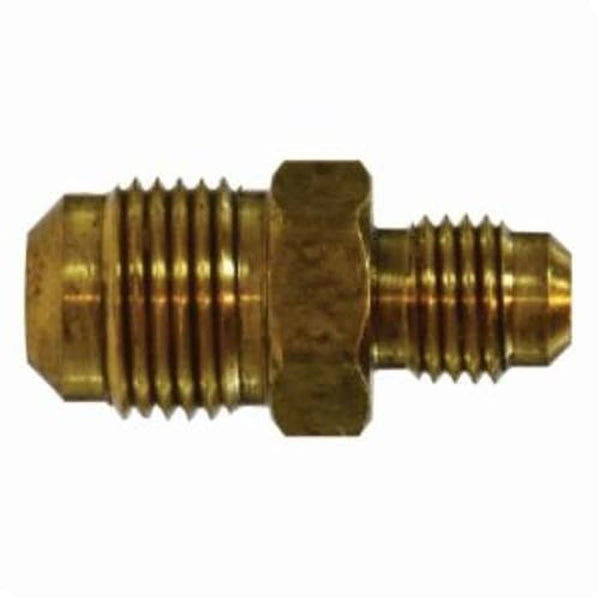 Union, 5/8 x 1/2 in, Flare, Brass, Rough Brass