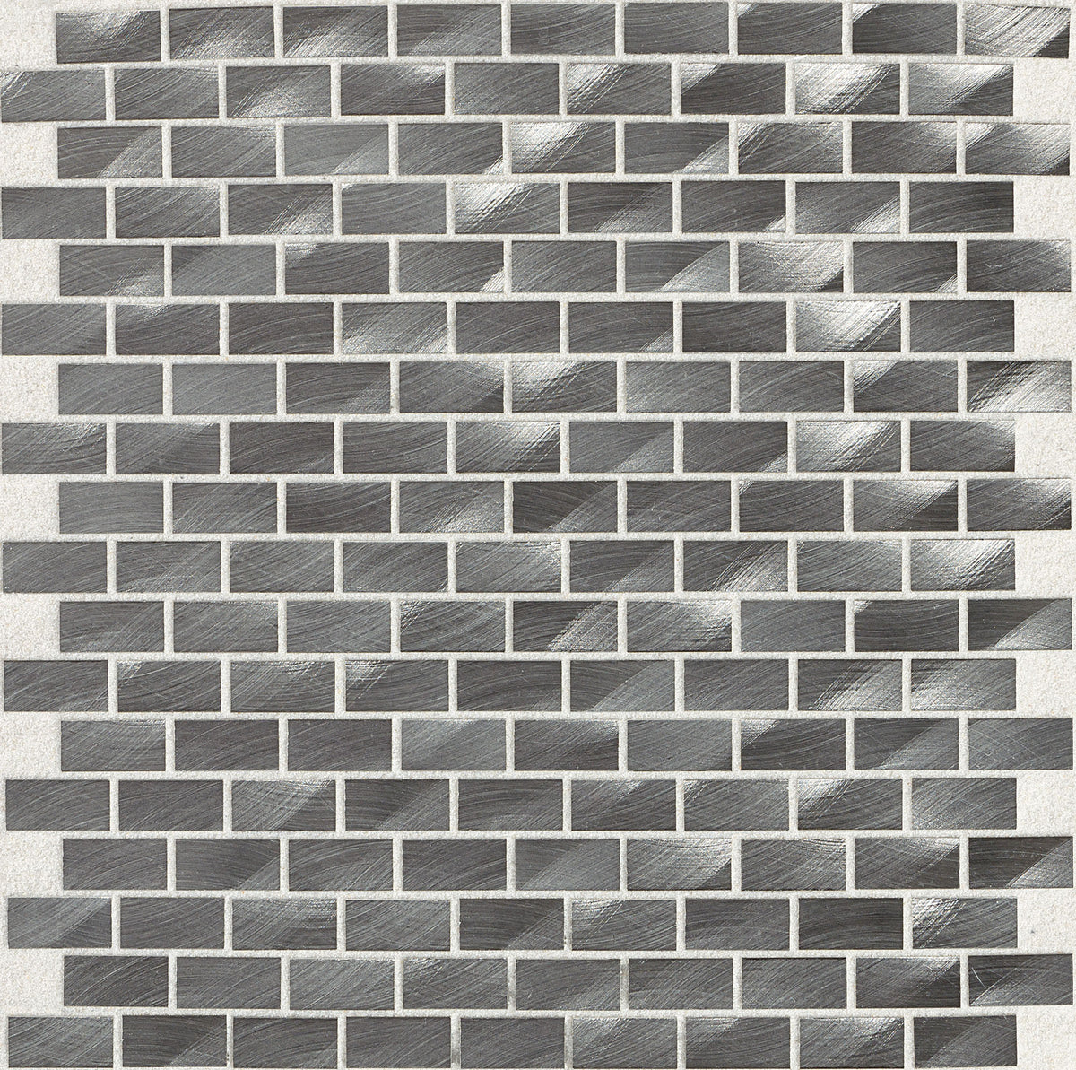 Structure Gunmetal Brick 1X2 Satin