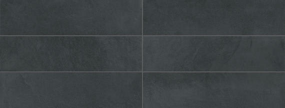 Indoterra Volcanic Ash Rectangle, Fluted 2X9 Matte