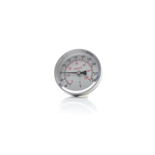 Dial Thermometer, 2-1/2 in, 40 to 250 deg F, 1-3/4 in Stem