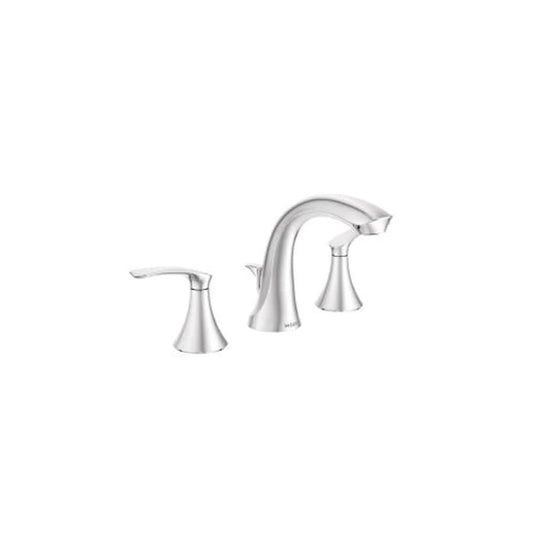 Seena™ Centerset Lavatory Faucet, ADA, 2 Handle, 3-Hole, 1.2 gpm, Polished Chrome