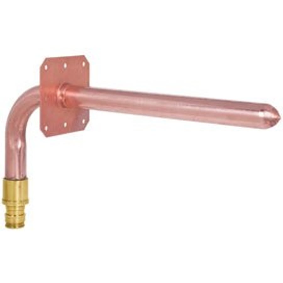 4 x 8 in L Stub Elbow, 1/2 in, C, Copper