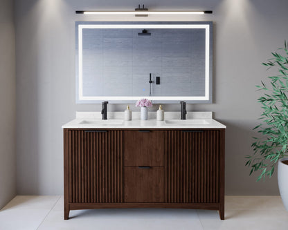 Palmilla Double Bathroom Vanity - 60W x 35H x 22D