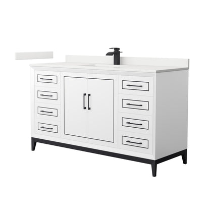 Marlena Single Bathroom Vanity - 60W x 35.25H x 22D