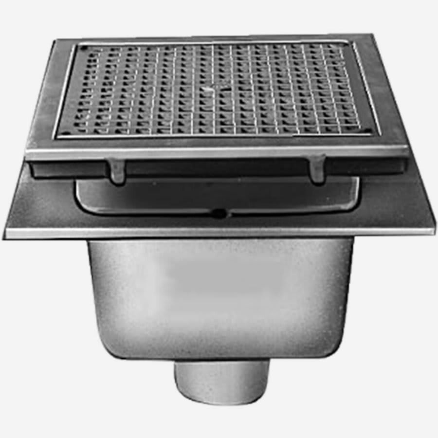 Square 1/2 Grate, Nickel Bronze