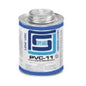 PVC-11 Heavy Body Cement, 1/2 pt, Gray, For PVC