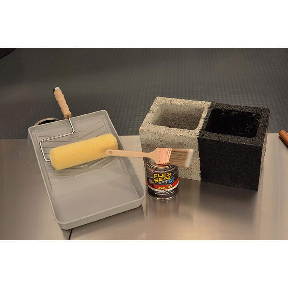 Flex Seal Liquid Black 32 Oz. Liquid Rubber Sealant Coating