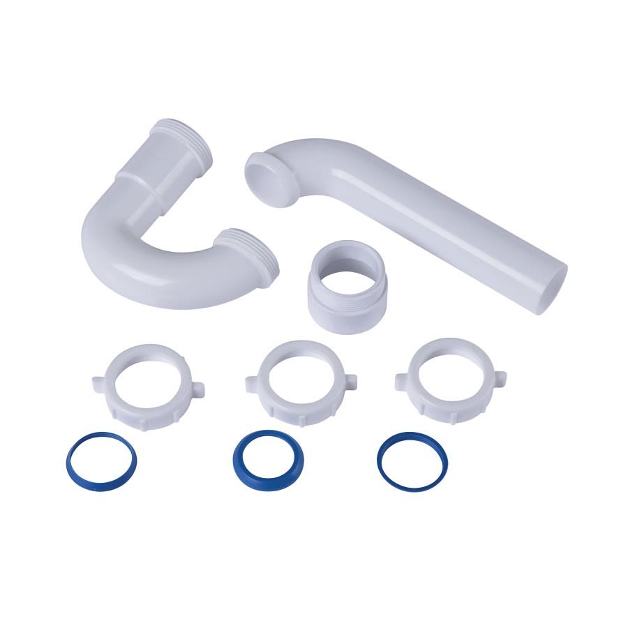 Tubular P-Trap, 1-1/2 in, White