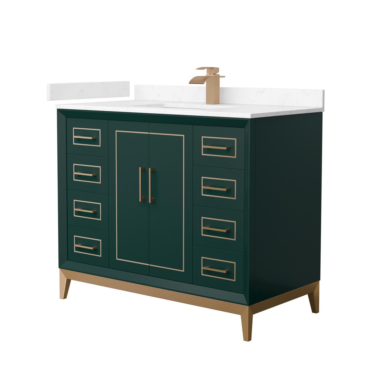 Marlena Single Bathroom Vanity - 42W x 35.25H x 22D