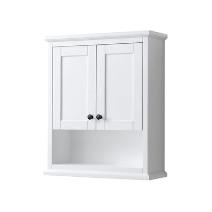Avery Over-the-Toilet Bathroom Wall-Mounted Storage Cabinet - 25W x 30H x 9D