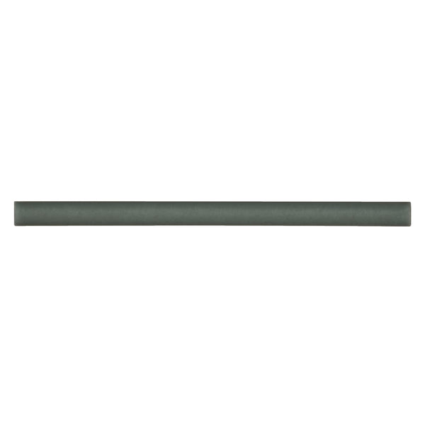 Makoto .5" x 8" Matte Ceramic Jolly Miter Edge Trim in Midori Green