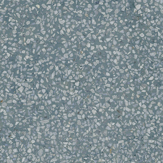 D_Segni Terrazzo Blue Square 8X8 Matte