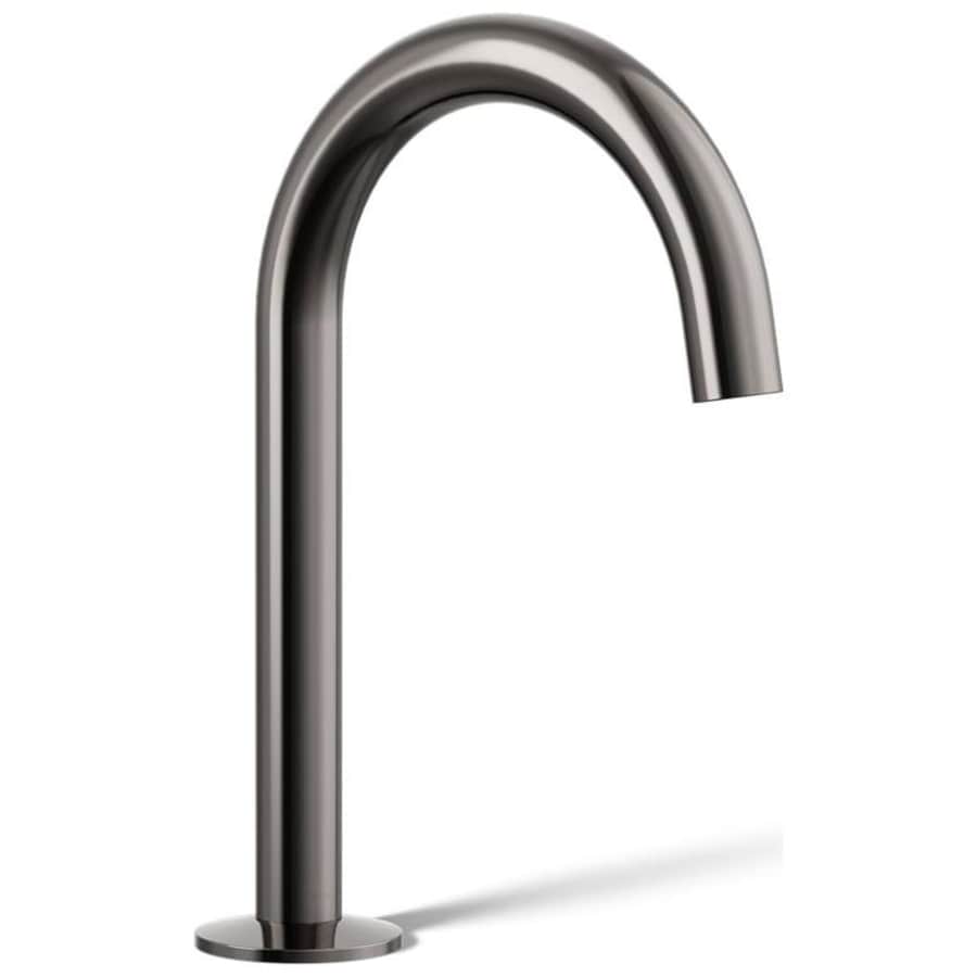 Components 1.2 GPM Widespread Bathroom Faucet with Drain Assembly and Tube Design Spout - Less Handles