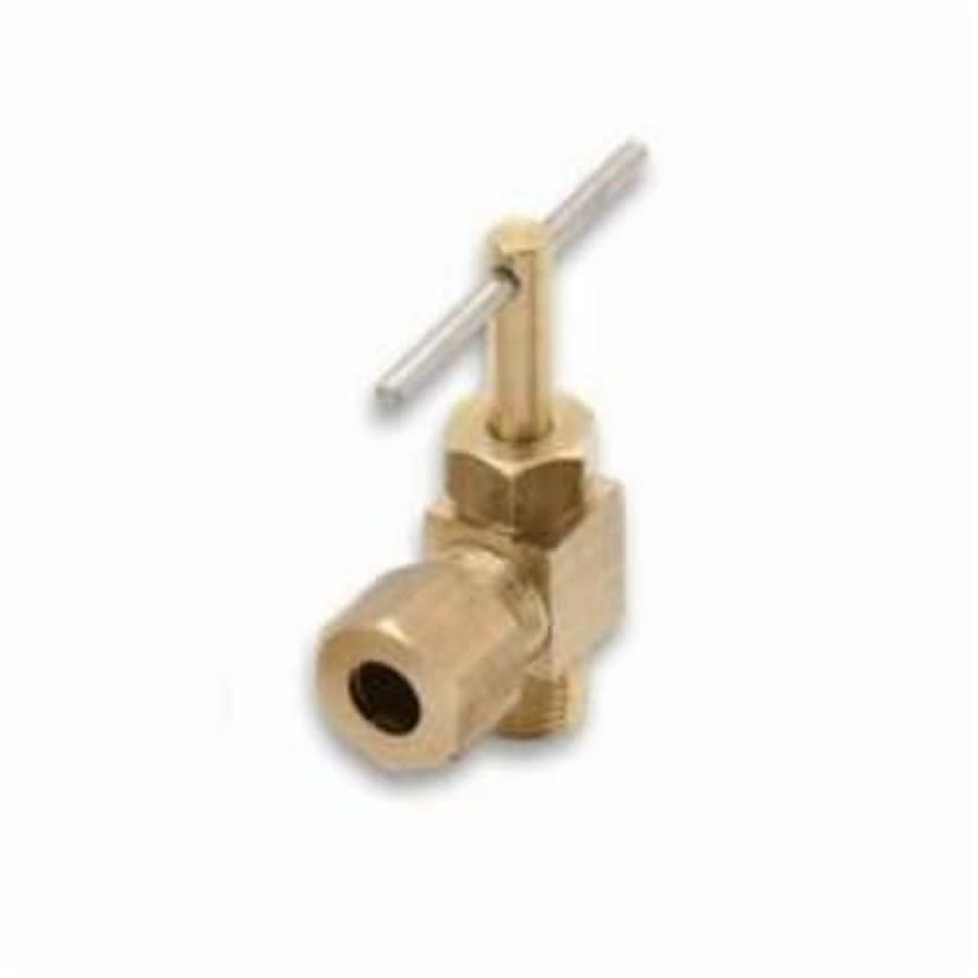 Needle Valve, 1/4 x 1/8 in, Brass