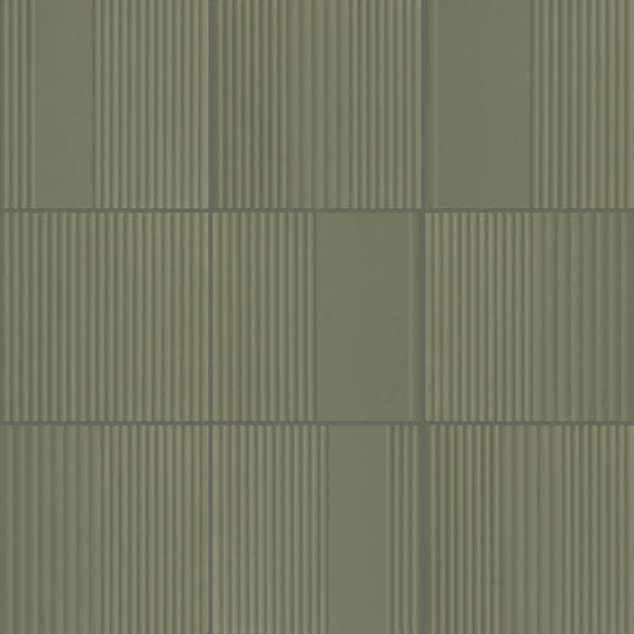 Rhyme and Reason Artichoke Square, Ripple Mix 6X6 Matte